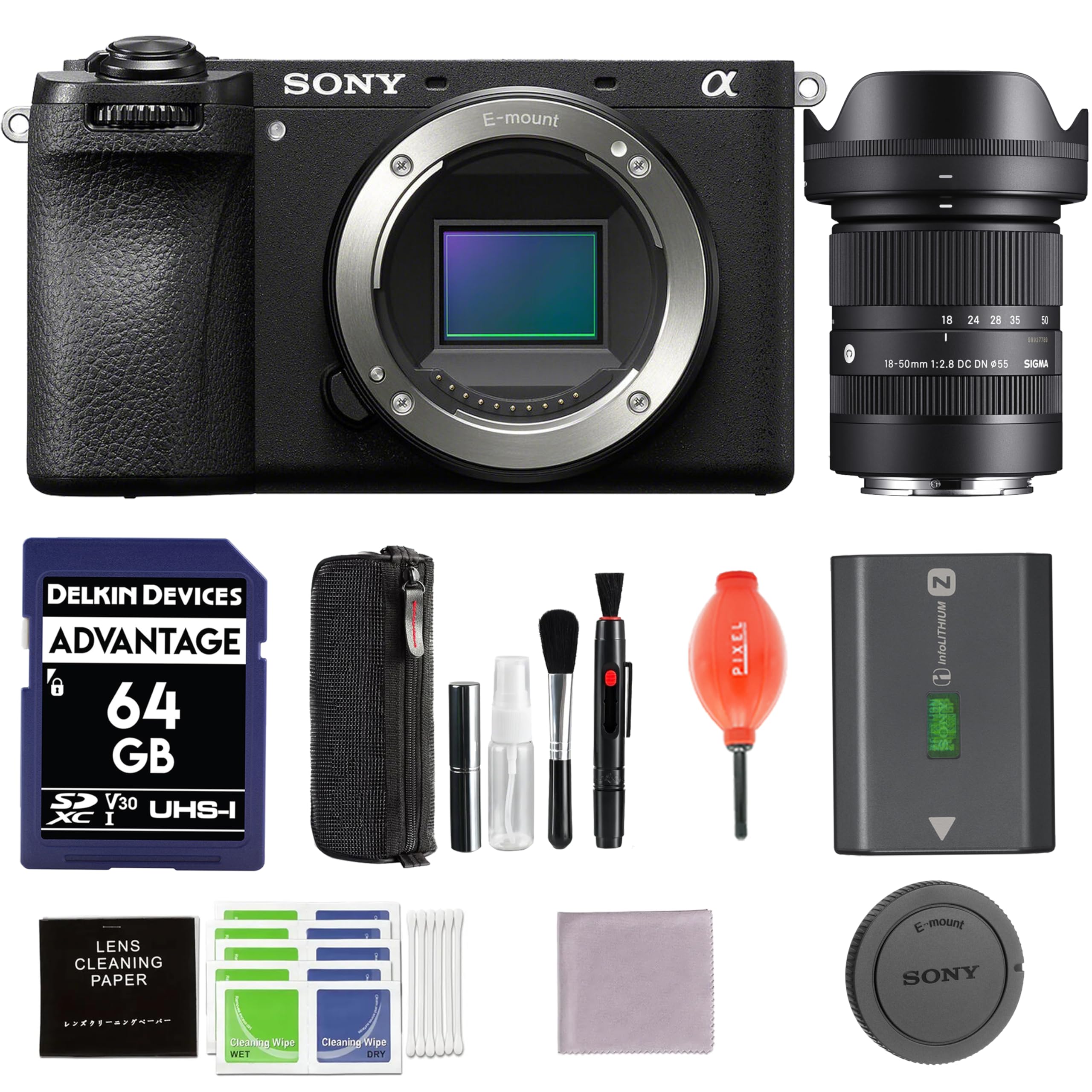 Amazon.com : Sony Alpha a6700 Mirrorless Camera Body Bundle with